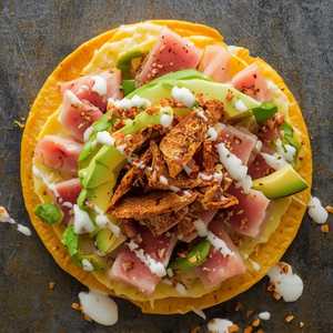 Ahi Tostada