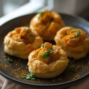 Baked Curry Potato Puff