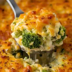 Cita's Broccoli Cheese Casserole