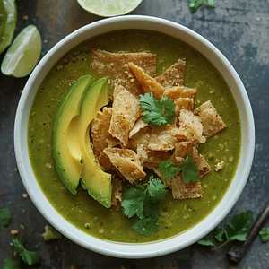 Sopa Azteca Verde