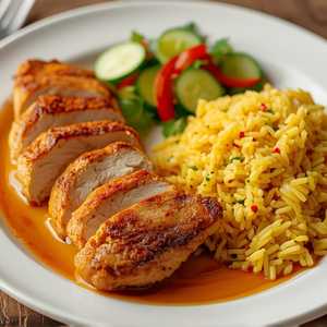 Chicken Schnitzel Platter