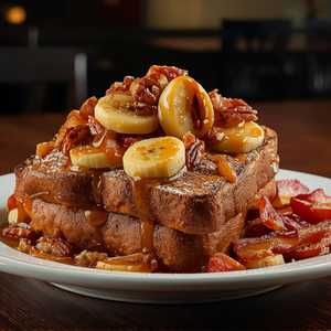 Bananas Foster French Toast