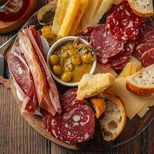 Chez Maman charcuterie plate