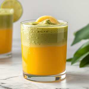 Mango Oat Matcha Fresca