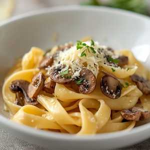 Mushroom Pappardelle