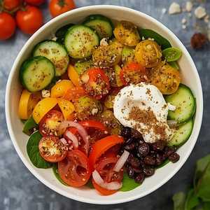 Cucumber & Tomato Salad
