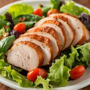 Salad with Fresh Turkey