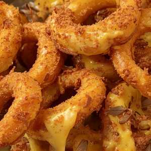 Spicy Cheese Onion Ring Party Tray