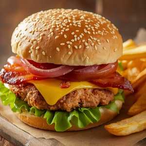 Gourmet Chicken Burger