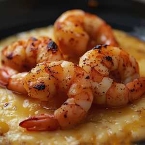 Blackened Shrimp & Cajun Grits