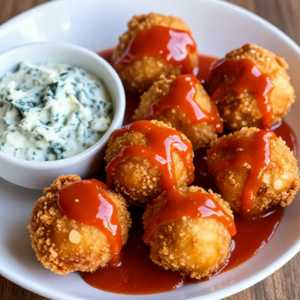 Buffalo Chicken Dumplings