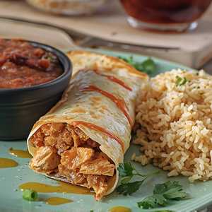 Quatro. Chicken Flauta or Tamale