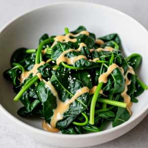 Miso Spinach