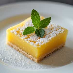 Smoked Lemon Bar