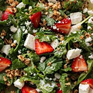 Strawberry Kale Salad