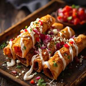 Chicken Tinga Taquitos