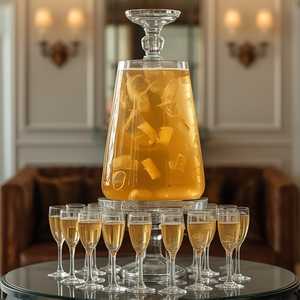 Champagne Mimosa Tower