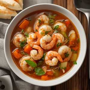 Sopa de Camarones