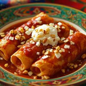 Enchiladas Rojas
