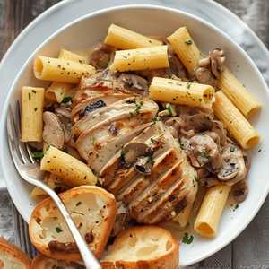 Chicken Madeira Rigatoni