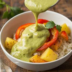 Spicy Coconut Green Curry