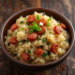 Stirfried Sticky Rice 生炒糯米饭