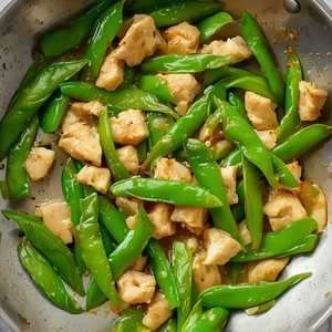 Stir Fried Chicken w/Snow Pea