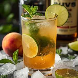 Mary Mac's Peach Mojito