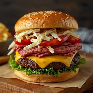 Dinty Moore Burger