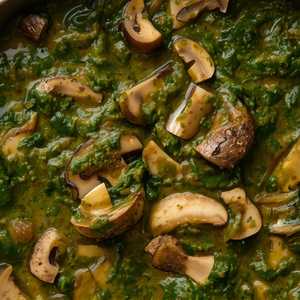 Saag Mushroom