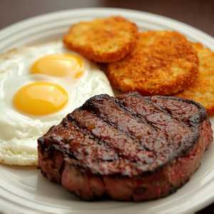 Steak & Eggs (New York Strip)
