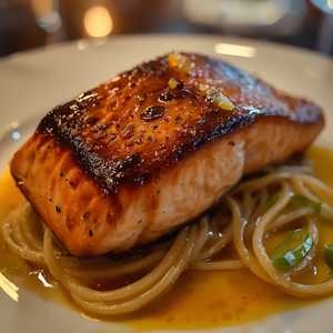 Broiled Salmon