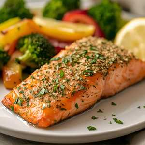 12 oz. Broiled Salmon Fillet