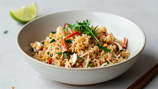 Alabama Gulf Crab Fried Rice