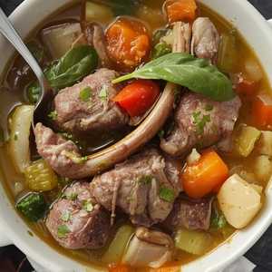 Lamb Shobjir Jhol