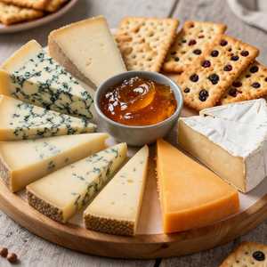 A Selection Of American Farmhouse Cheeses