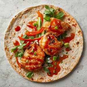 Sweet & Spicy Chicken Wrap