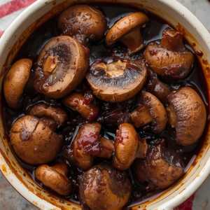 Sauteed Burgundy Mushrooms