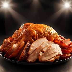 2 Lbs Carved Turkey or Ham