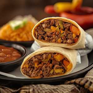 No. 7 Two Beef Burrito