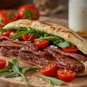 Hanger Steak Piadina