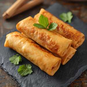 Crispy Vegetarian Rolls