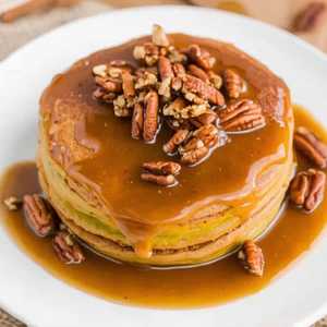 Pumpkin Pecan Pie GFF Pancakes