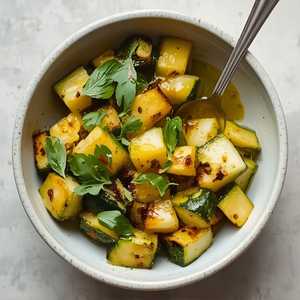 Charred MI Zucchini Baba