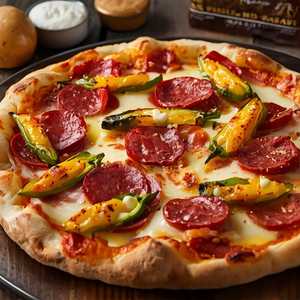 Spicy Soppressata Pizza
