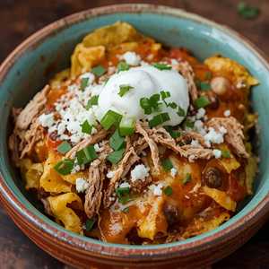 Chilaquiles de Pollo O Huevo