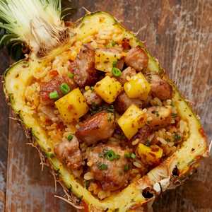 Pineapple Pork Fried Rice