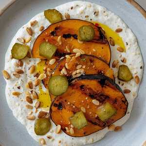 Charred Delicata Squash