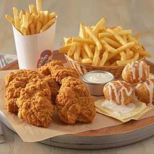 Buttermilk Crispy Chicken Family Feast