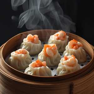 Kha Nom Jeeb (Steamed Dumplings)